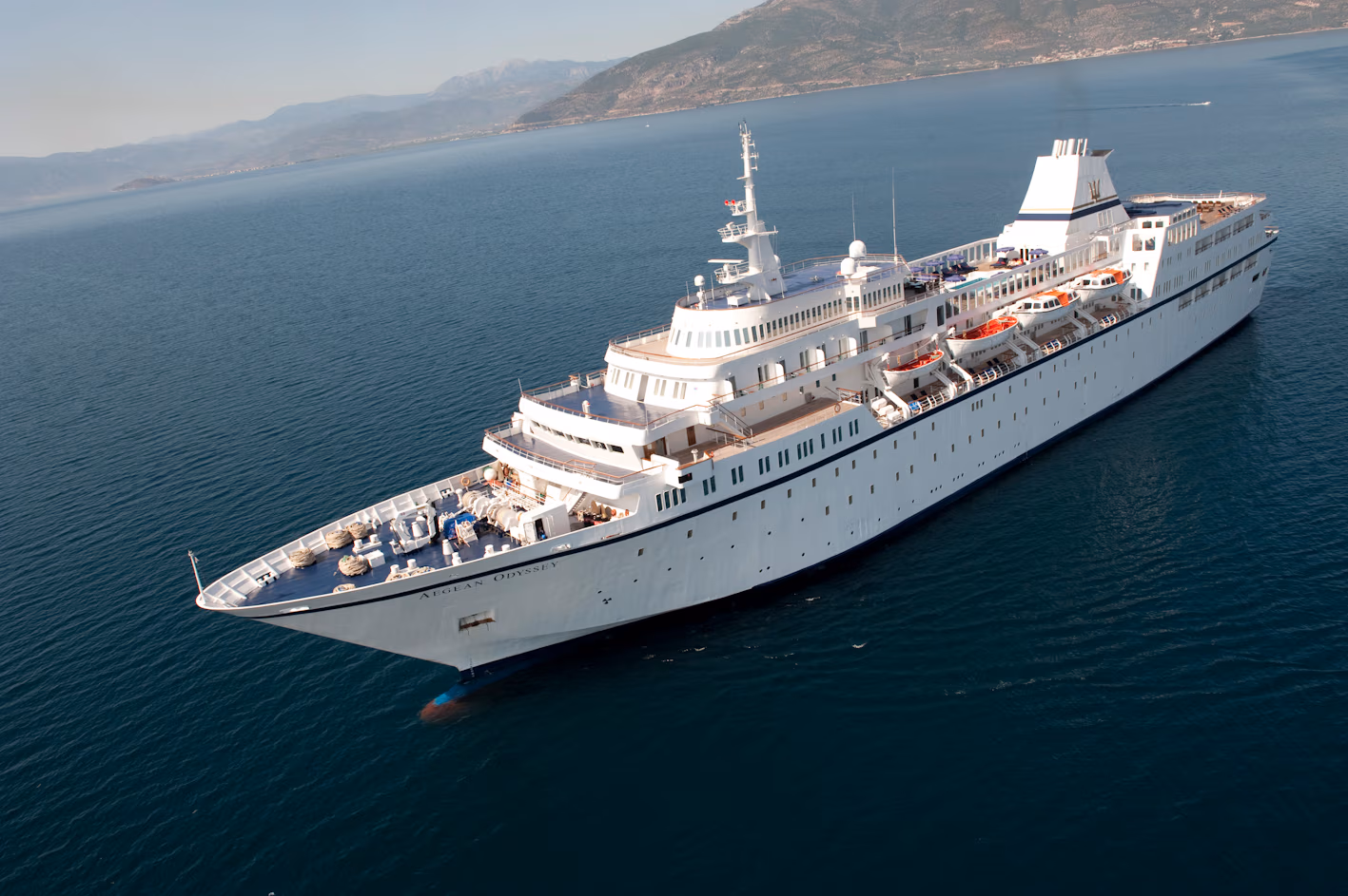 MV Adriatic Couture sailing through Adriatic and Aegean